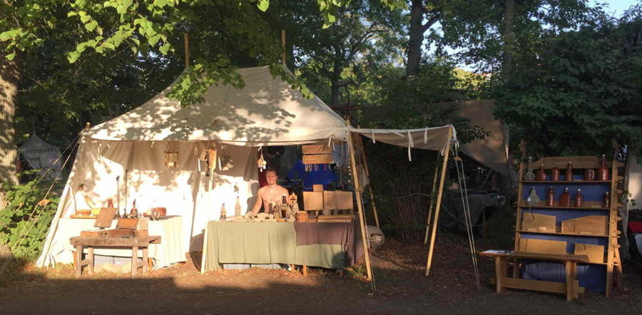 Our market tent 